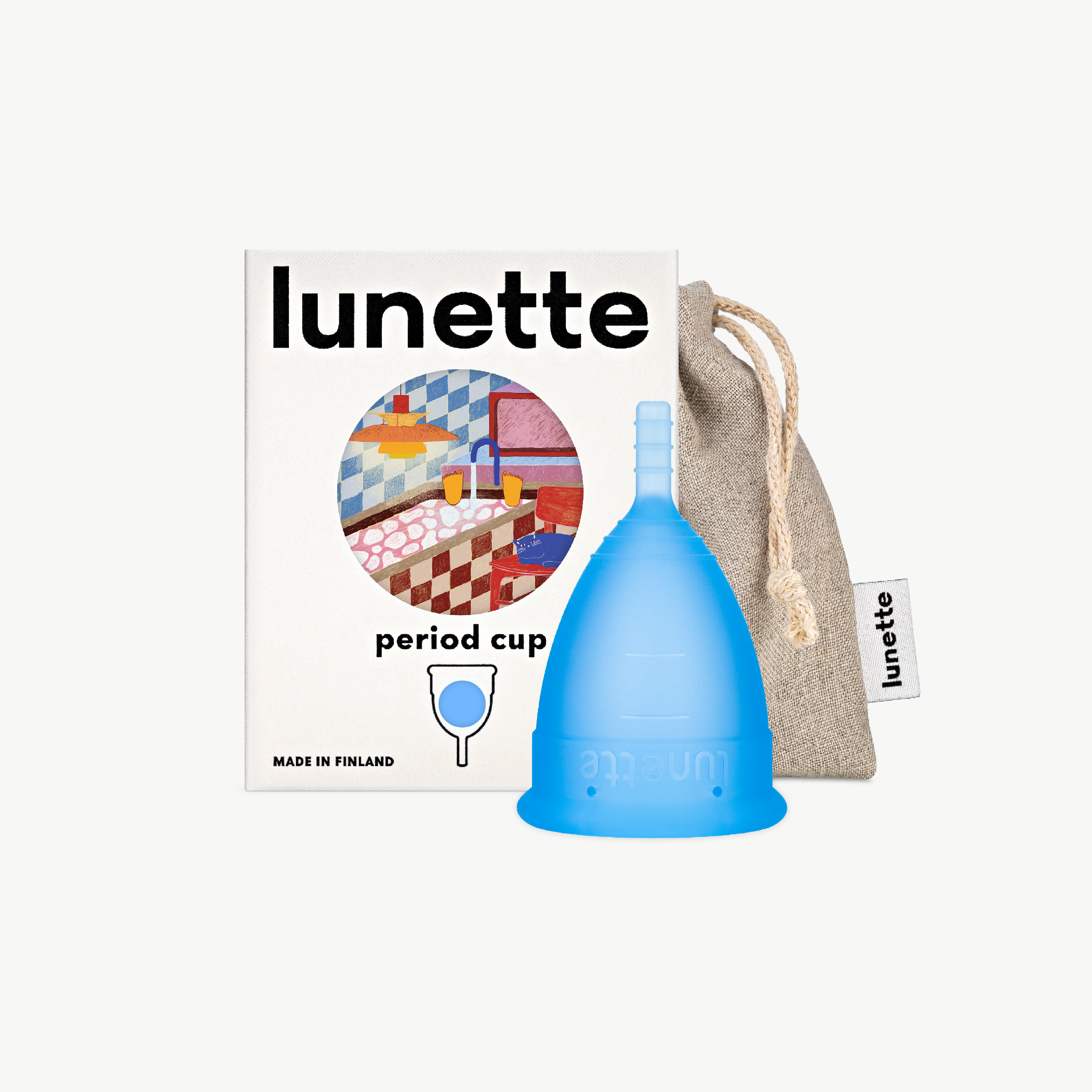 Lunette Period Cup Blue