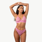 Understatement Lace Period Thong