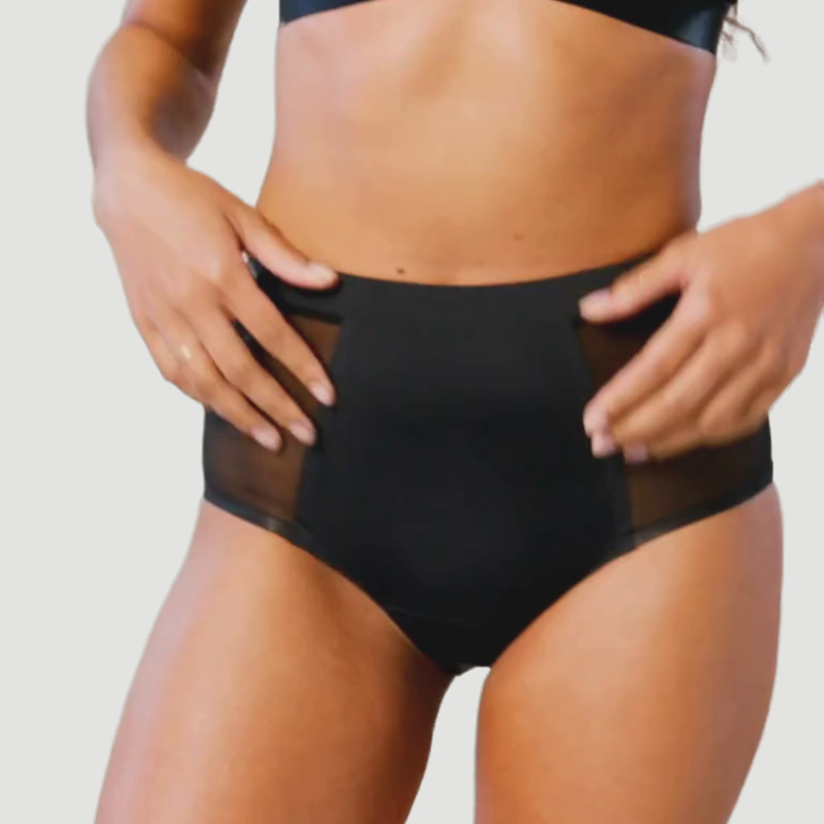 Understatement Micro period highwaist briefs