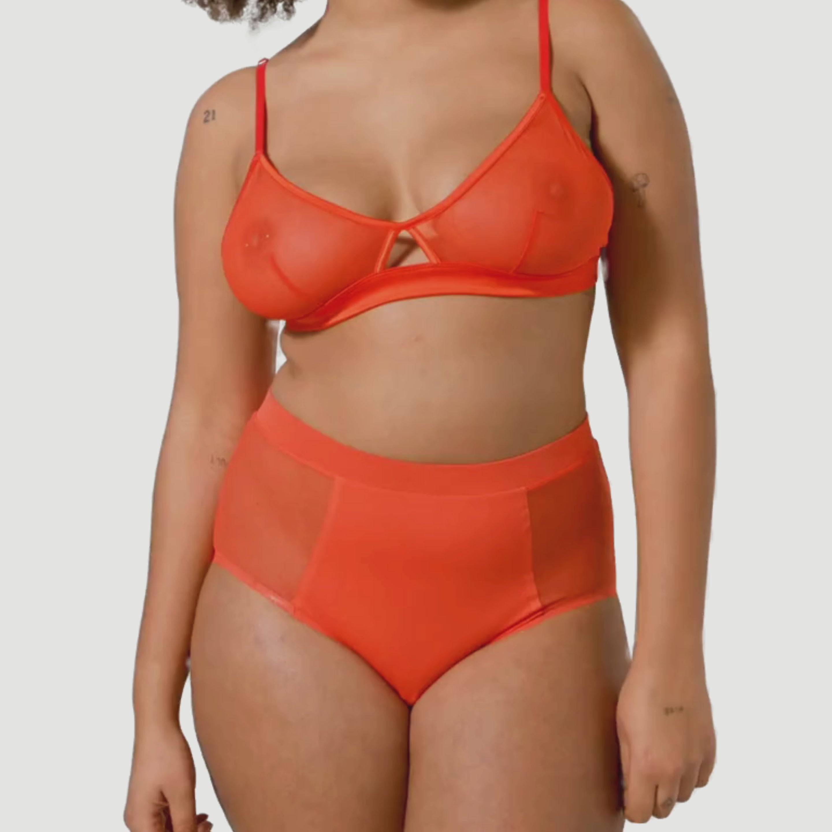 Understatement Micro period highwaist briefs